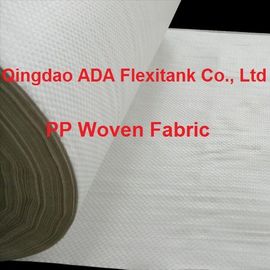 Surowiec z łączników zbiorników Flexitank Flexibag IBC Rurowa rolka z tkaniny PP w kolorze białym ISO9001